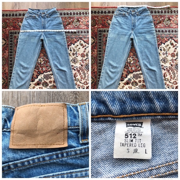 Vintage 512 Levi’s 24 3 Jr USA made - Picture 8 of 8
